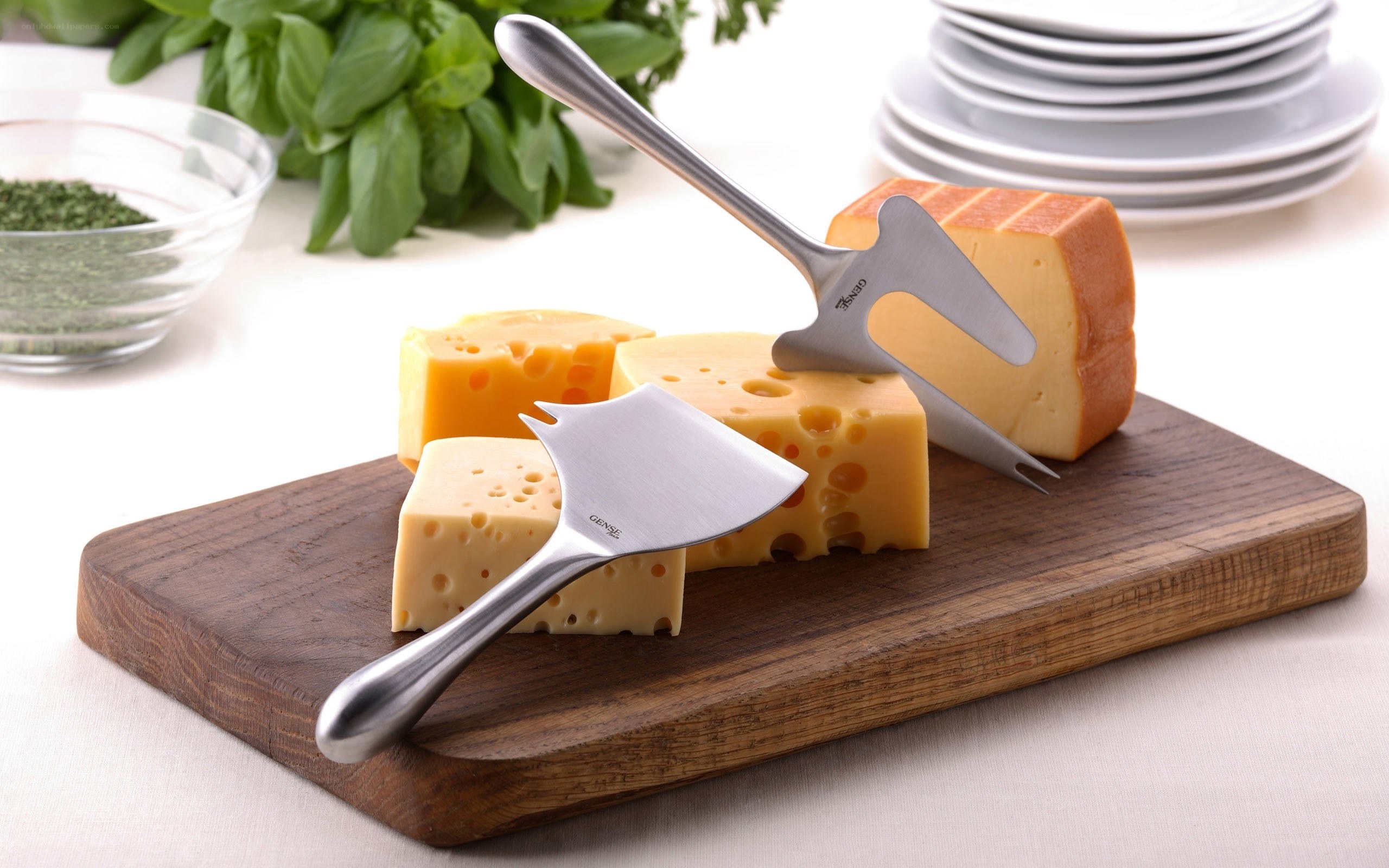 Cheese board with tools