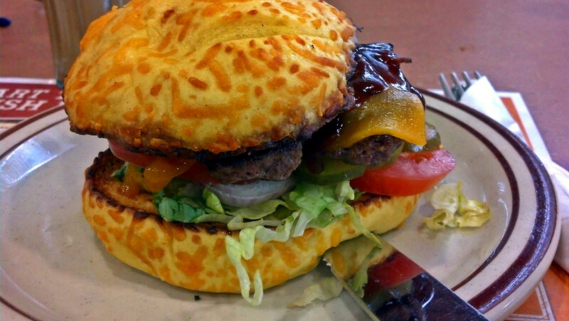 Cheese-bun Burger