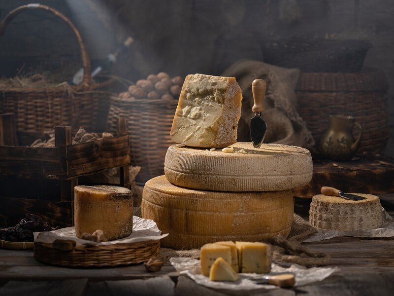 Cheese Wheels and Wedges
