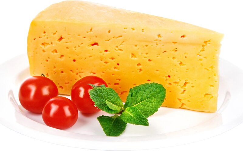 cheese with tomatoes and mint