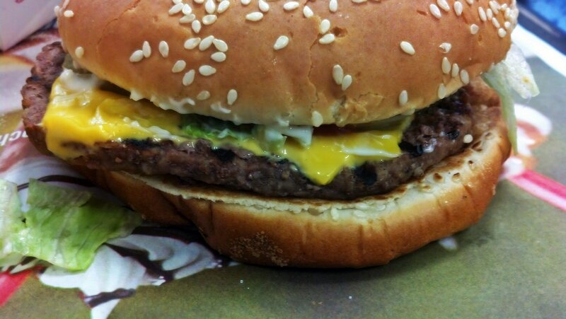 Cheeseburger on Bun