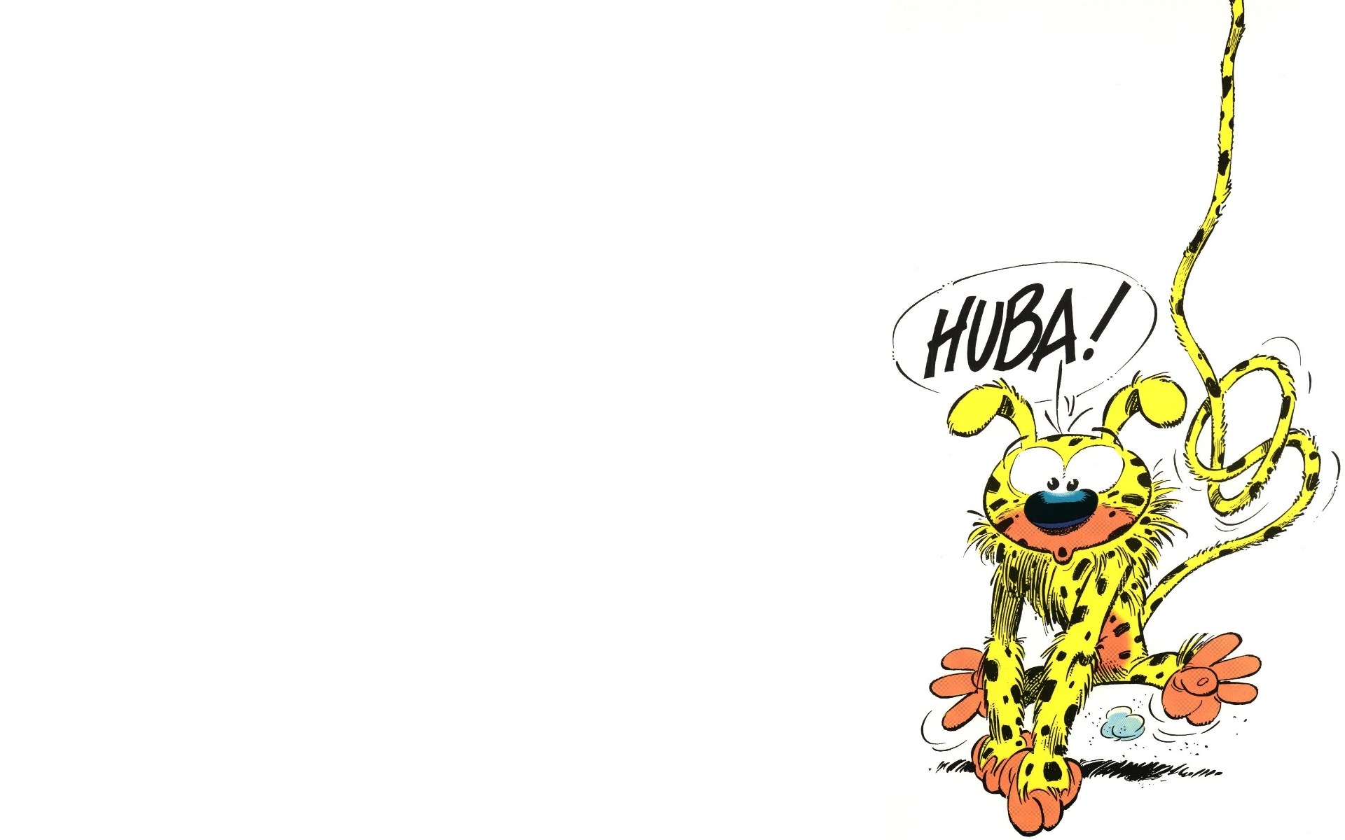 Cheetah character in comic panel
