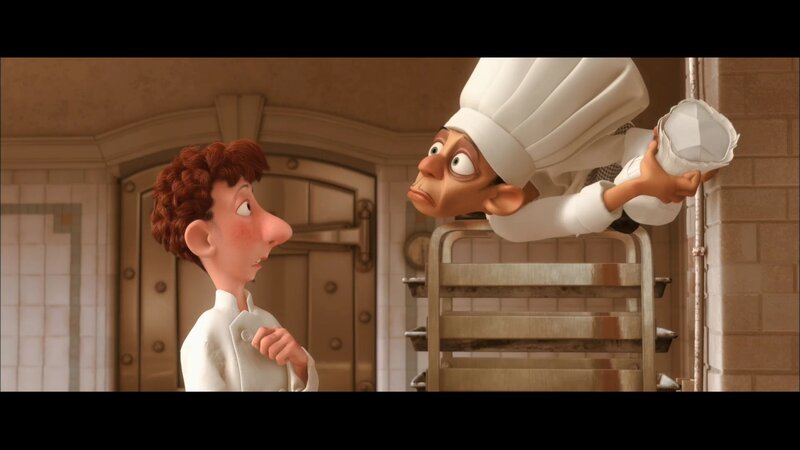Chef in a kitchen scene