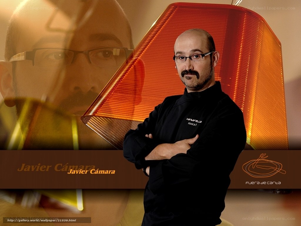 Chef Javier Cámara portrait