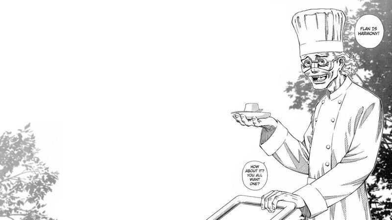 chef offering a dish