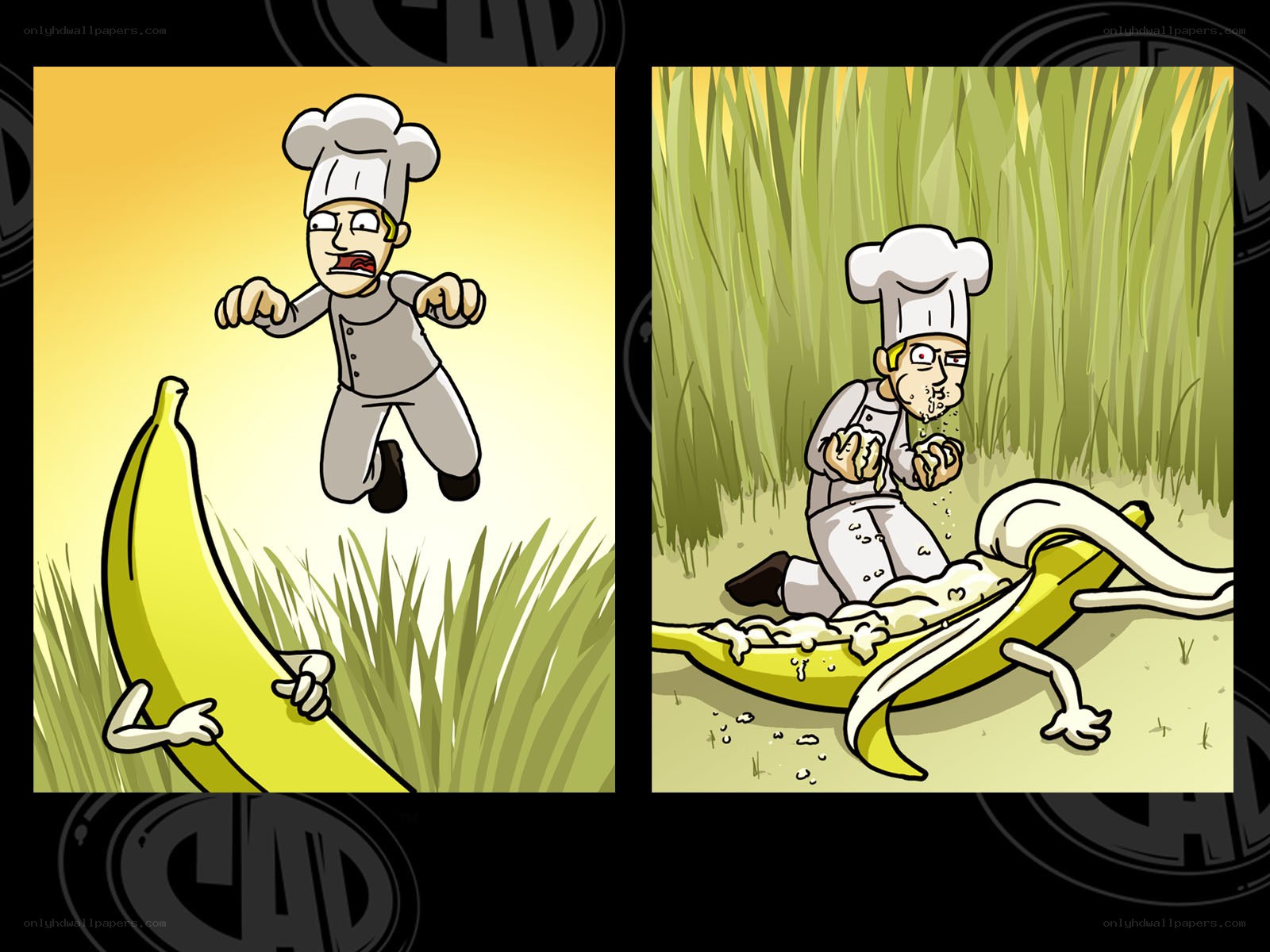 Chef vs Banana Monster