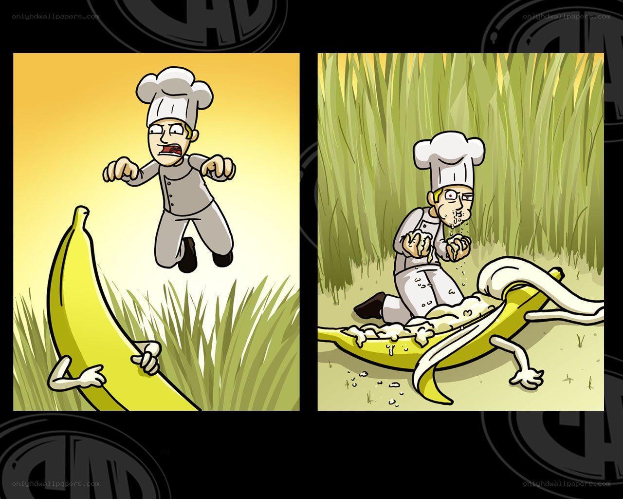 Chef vs Banana Monster