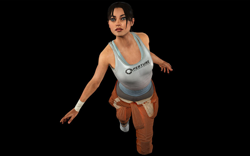 Chell from Aperture Laboratories