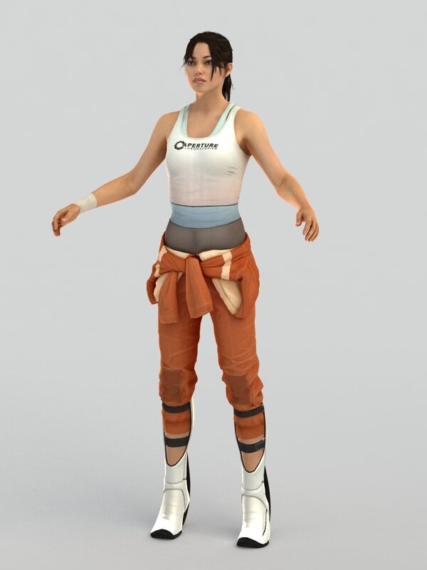 Chell from Aperture Laboratories