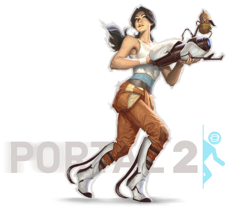 Chell from Portal 2