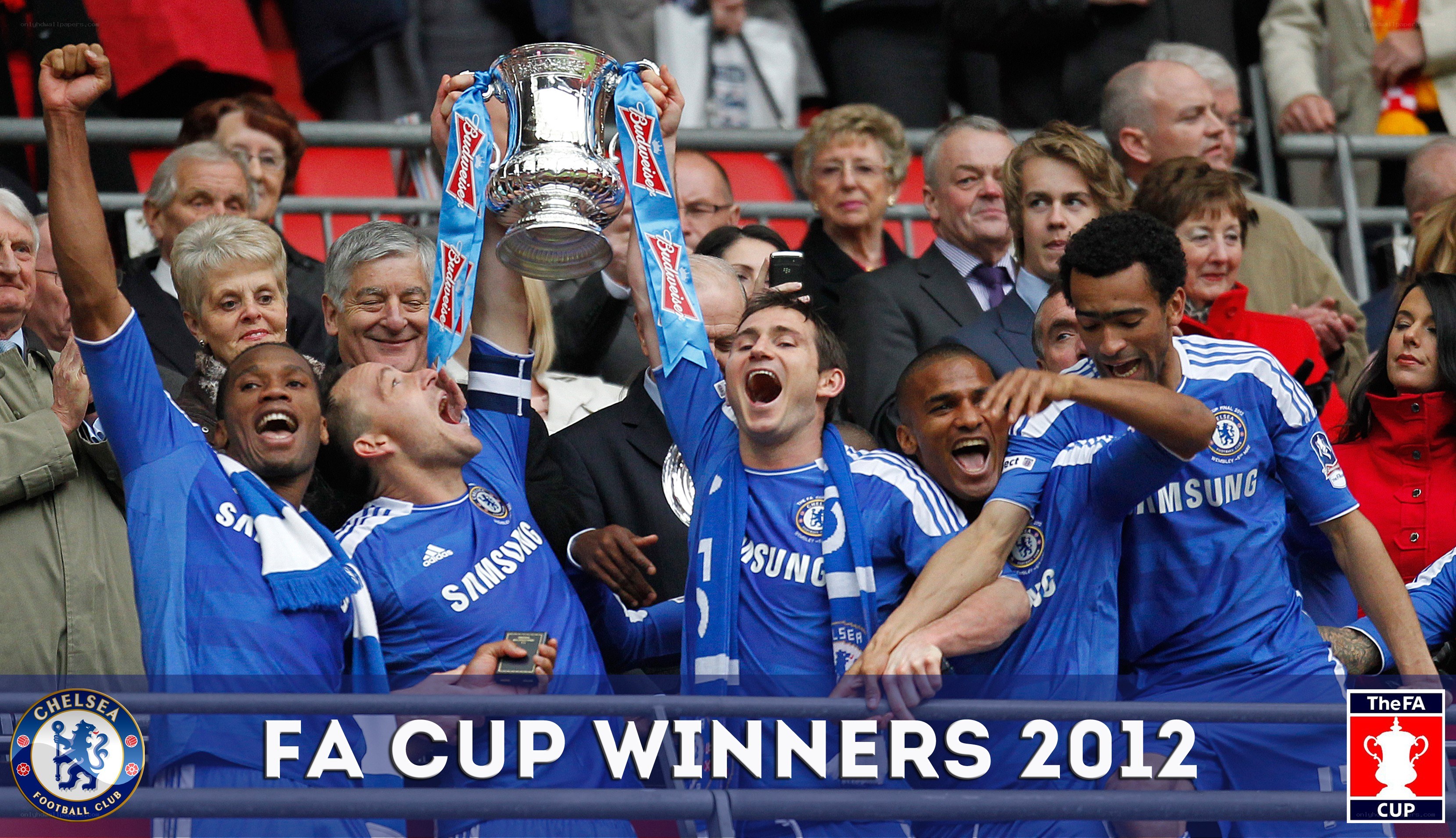 Chelsea FA Cup winners 2012