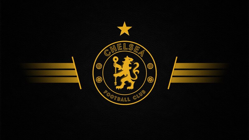 Chelsea FC Crest — Black, Dramatic