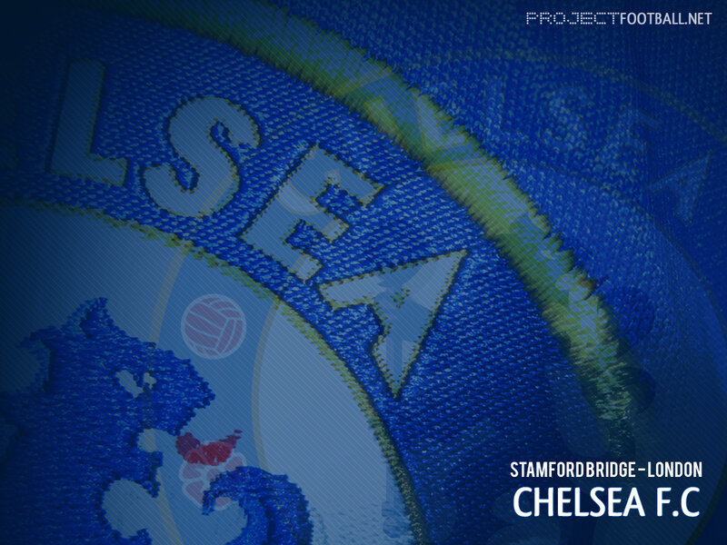 Chelsea FC crest close-up