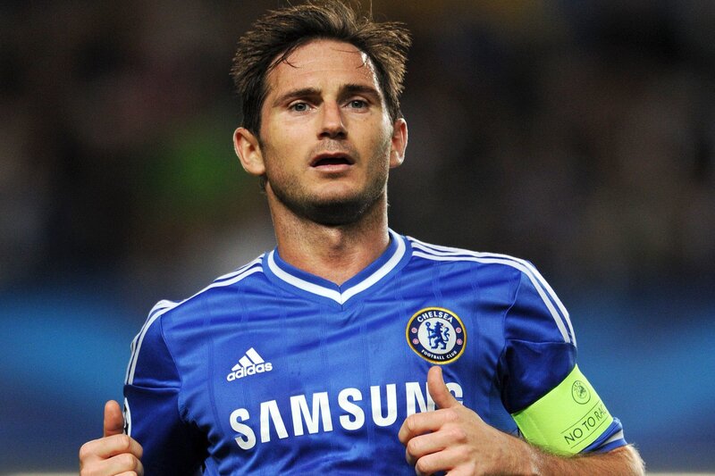 Chelsea football player in action