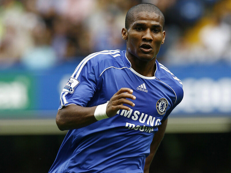 Chelsea football player in action
