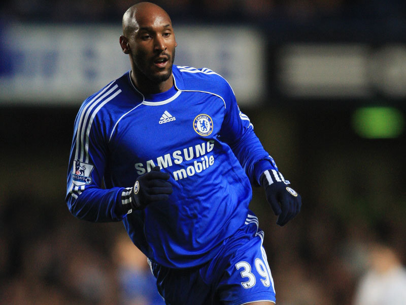Chelsea football player in action