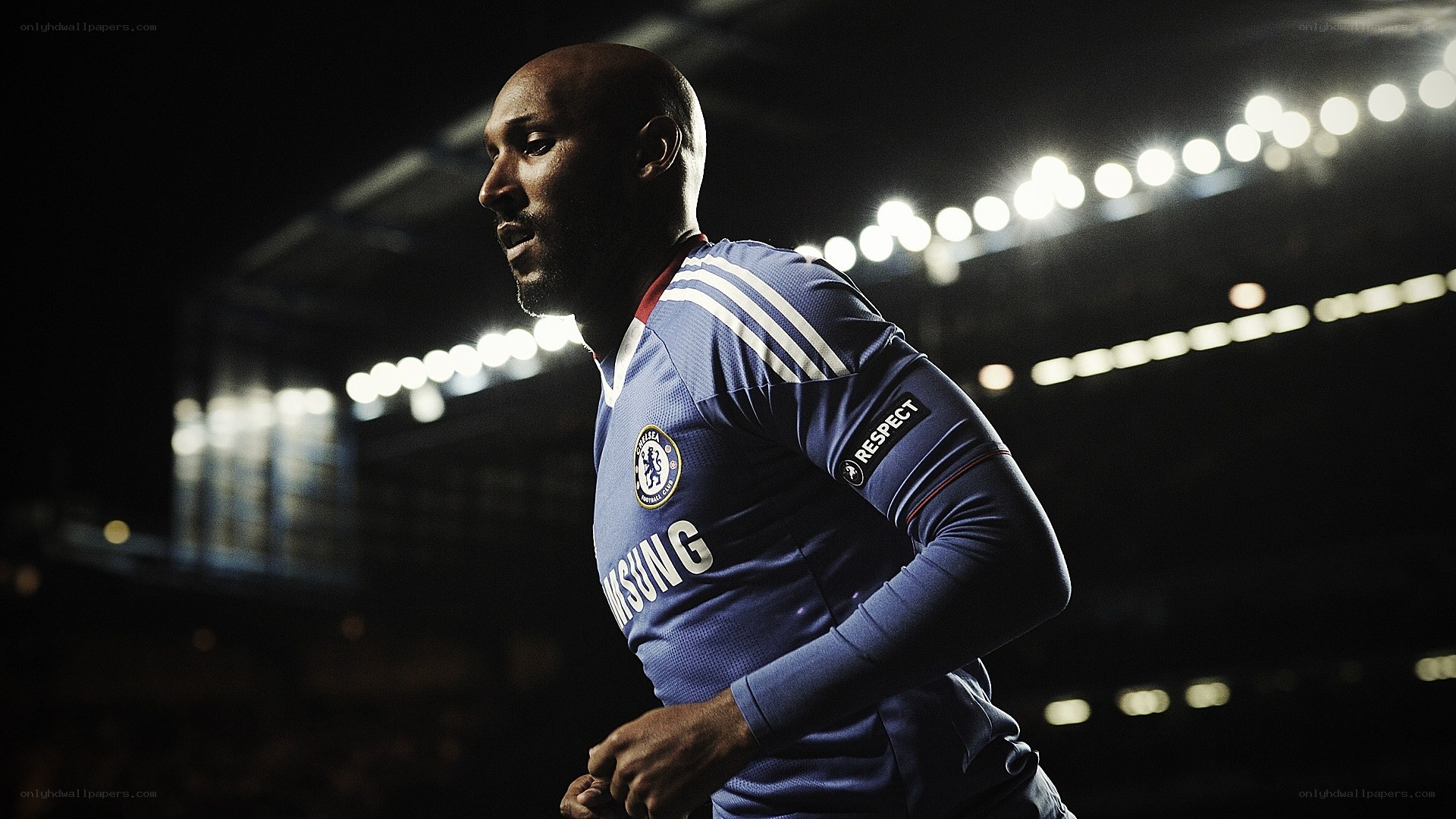 Chelsea football player in action