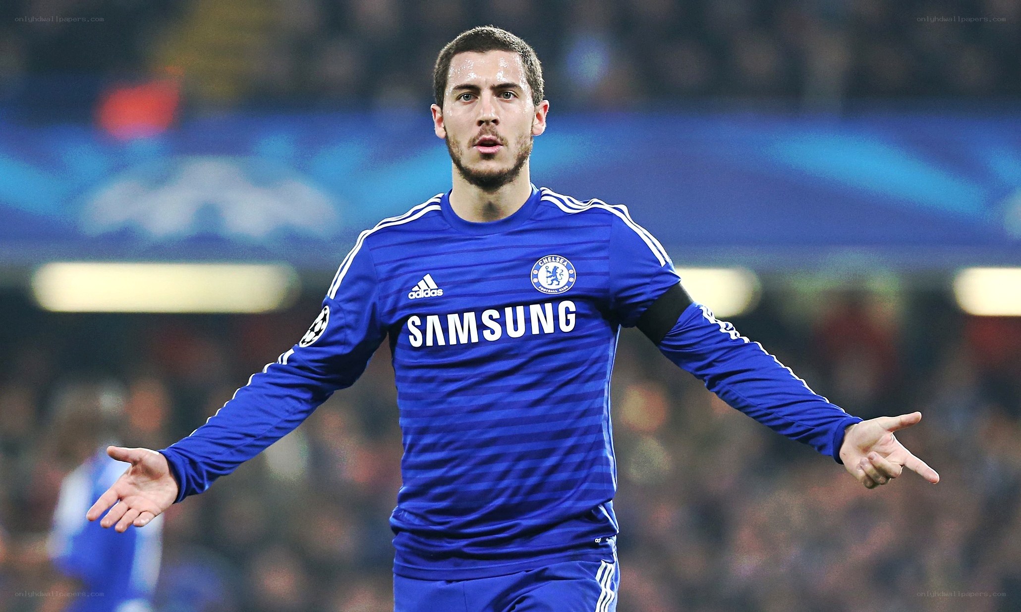 Chelsea football player on field