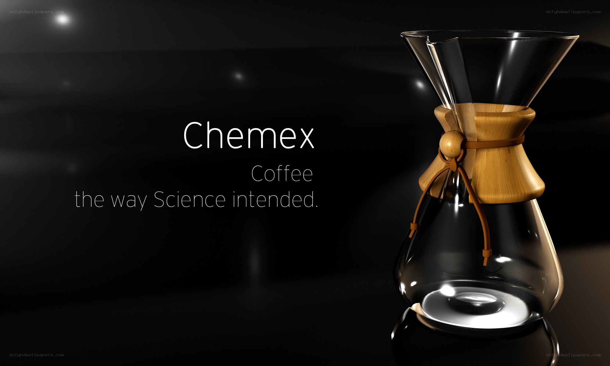 Chemex coffee maker