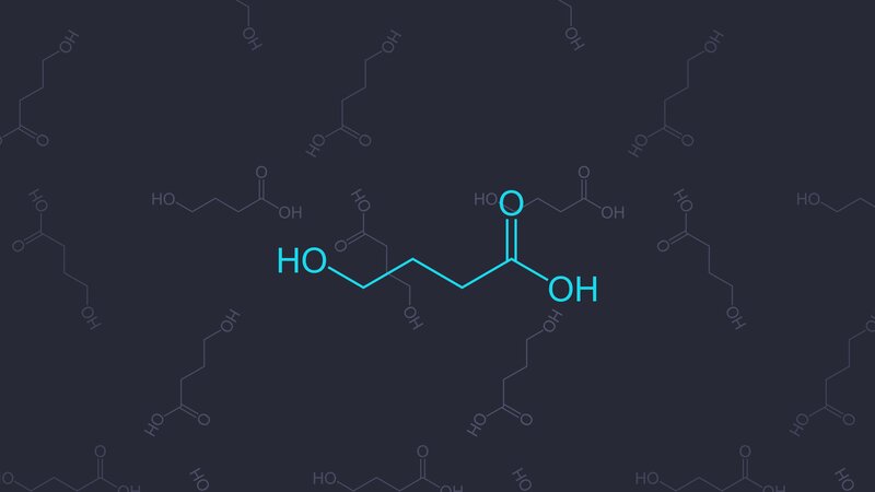 Chemical Structure Diagram — Blue