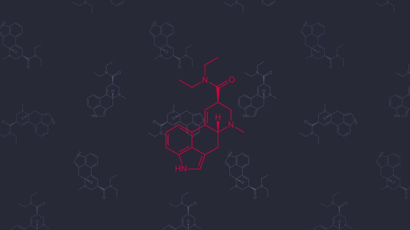 Chemical Structure Diagram — Dark Blue