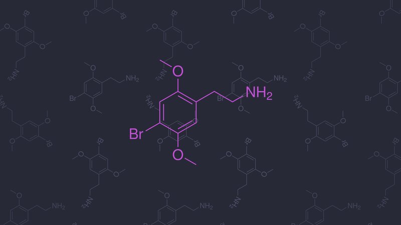 Chemical Structure Diagram — Purple, Neutral