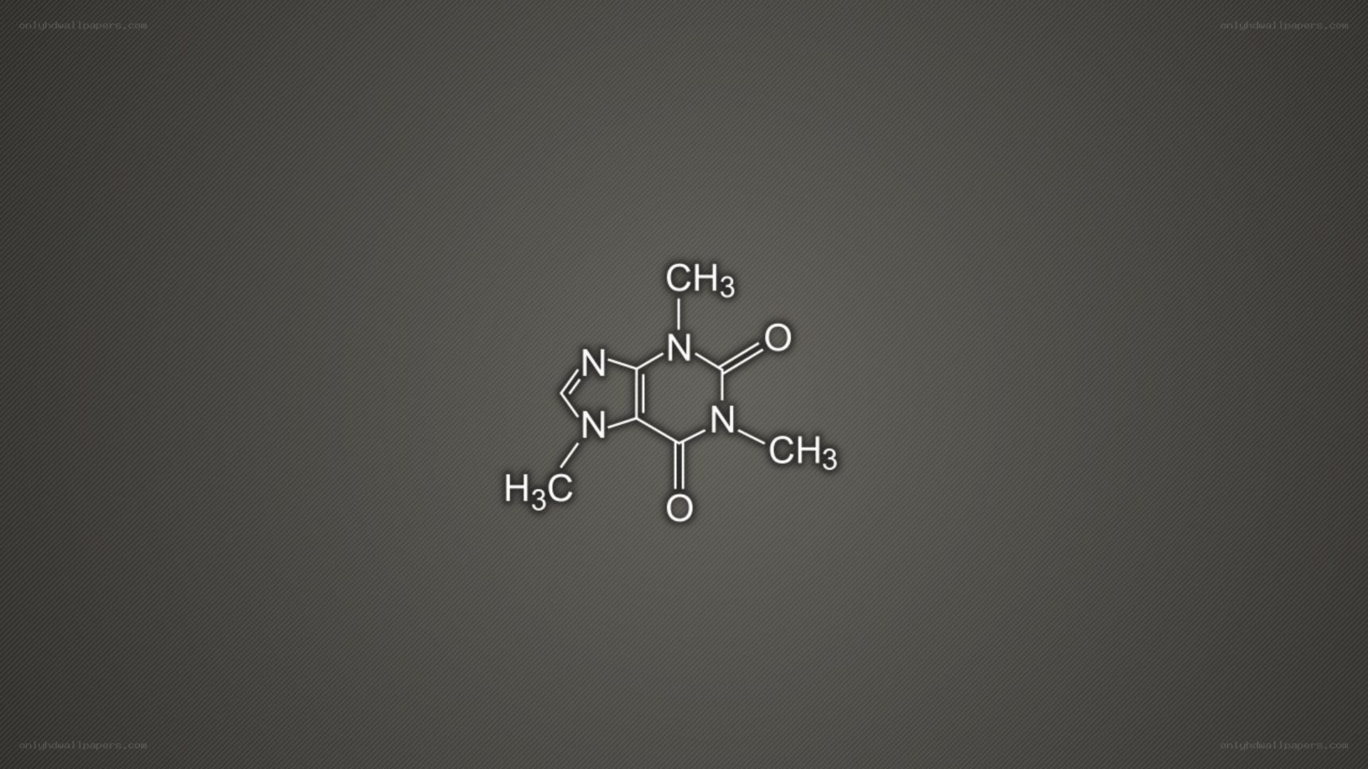 chemical structure of caffeine