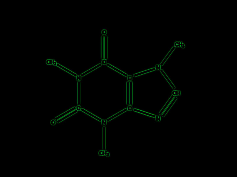 chemical structure of caffeine