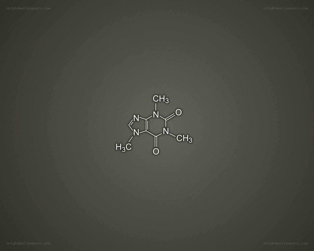 chemical structure of caffeine
