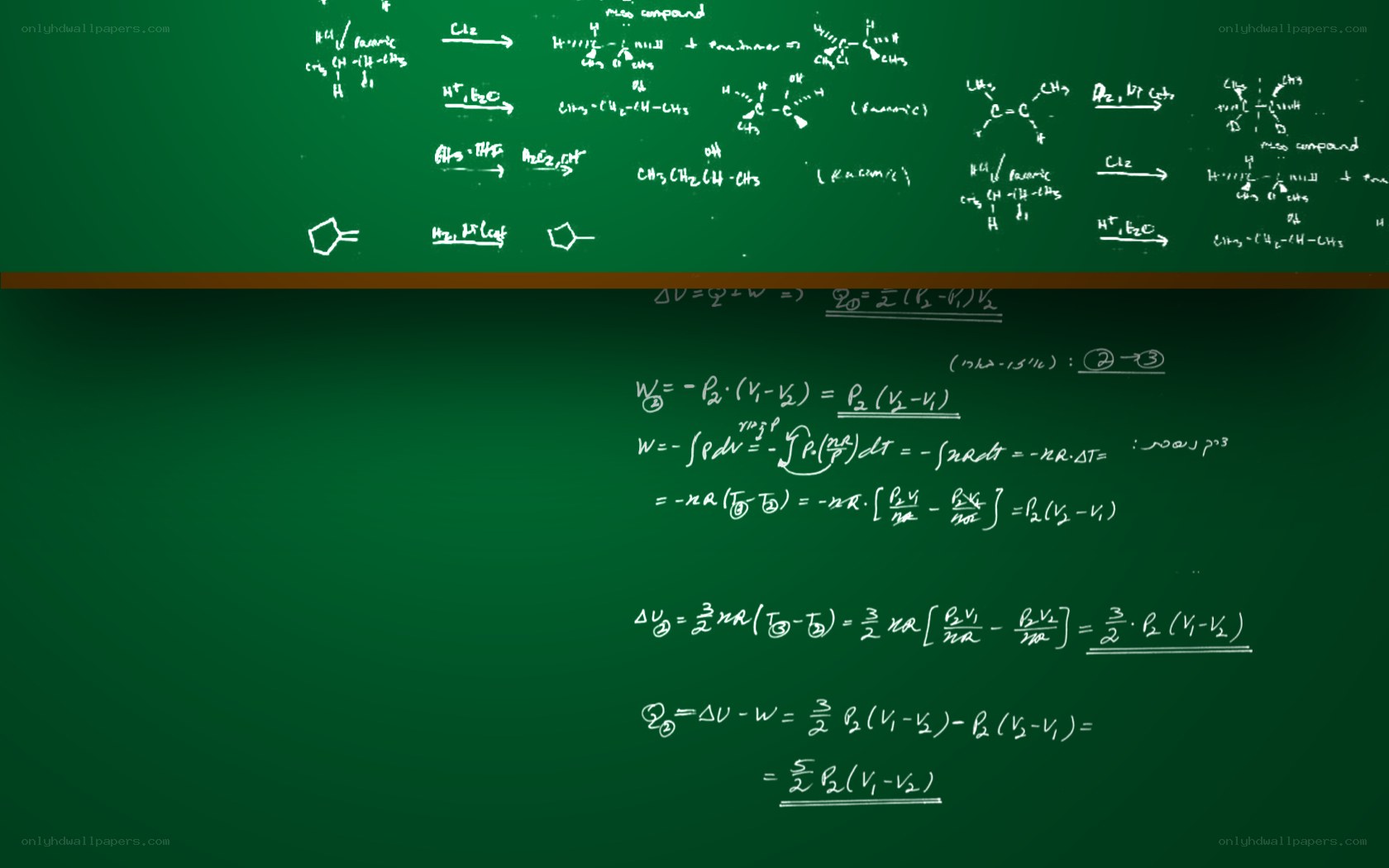 chemistry and physics equations