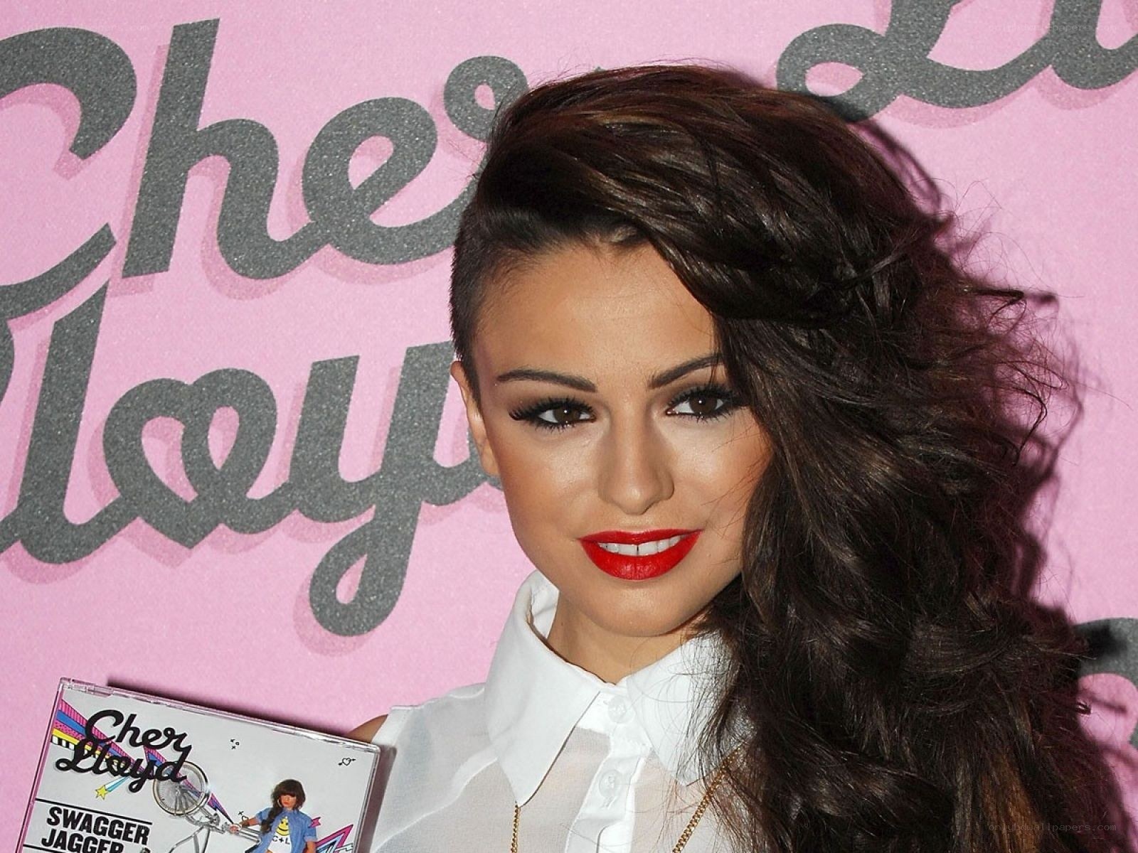Cher Lloyd at album event