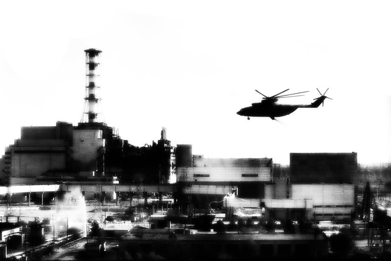 Chernobyl nuclear disaster site