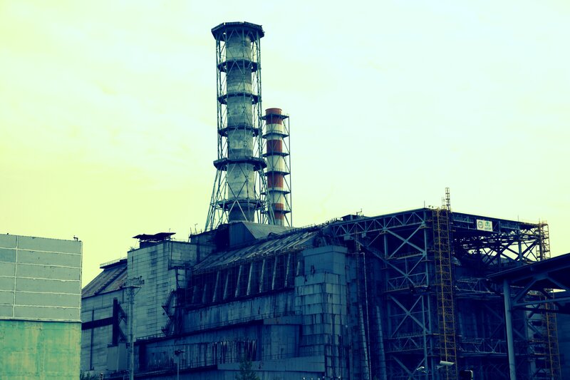 Chernobyl Nuclear Plant — Gray, Dramatic