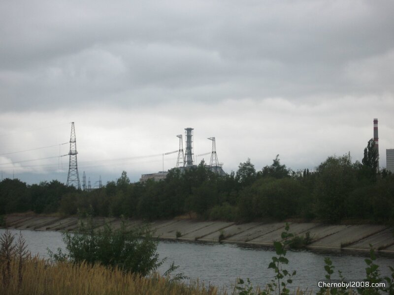 Chernobyl Nuclear Plant — Gray, Overcast