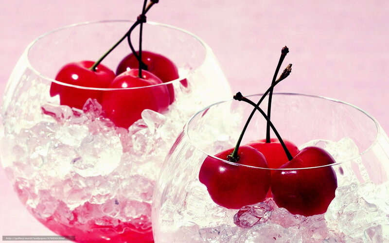 Cherries in Glasses