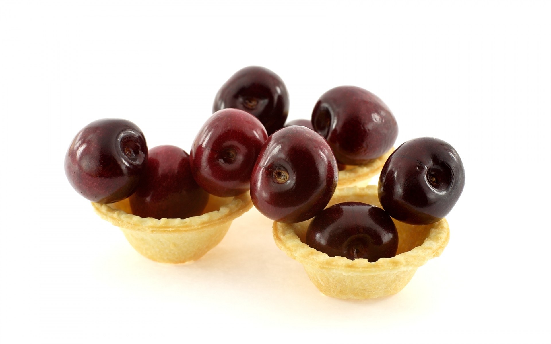 cherries in tart shells