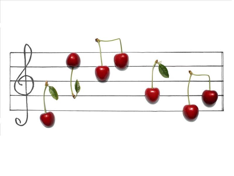 Cherries on a Staff