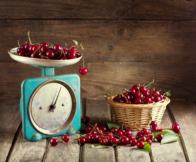 Cherries on Scale