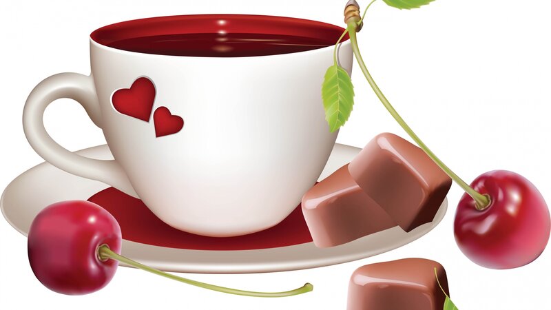 Cherry and Chocolate Cup