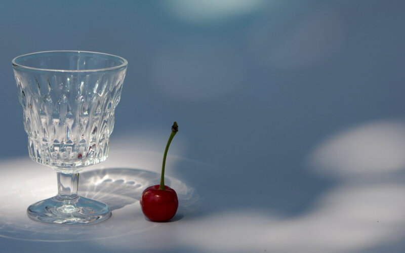 Cherry and Glass