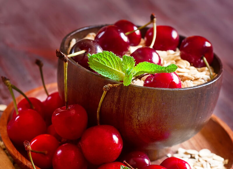 Cherry and Oat Bowl