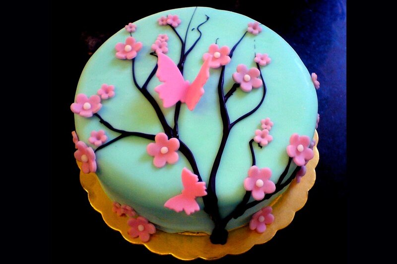 Cherry Blossom Cake