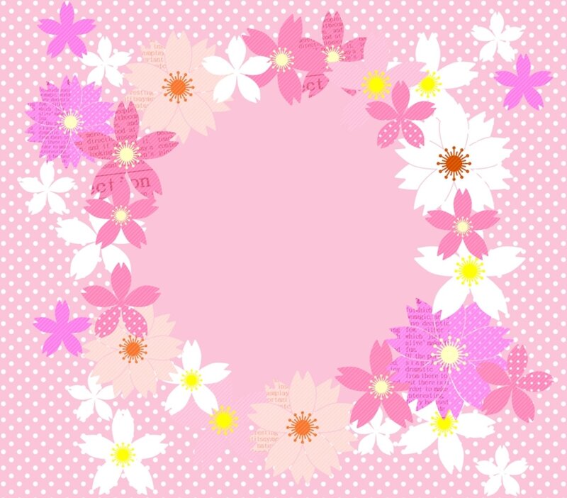Cherry Blossom Frame