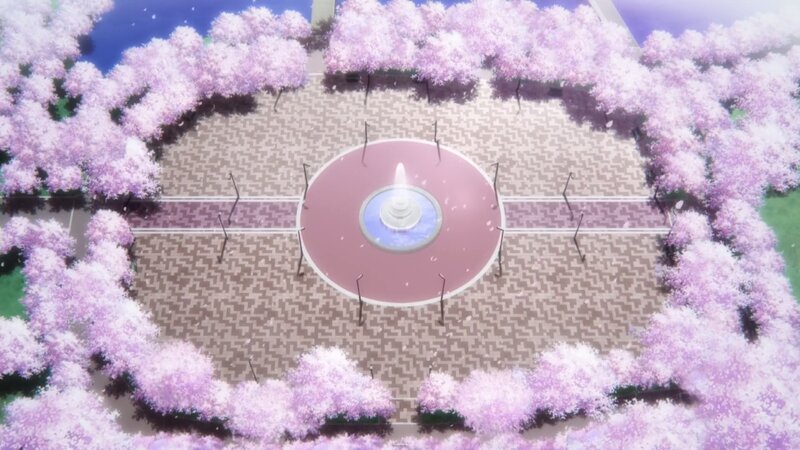 Cherry Blossom Garden — Pink, Serene, Spring, Anime