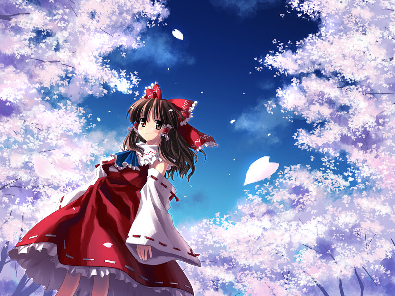 Cherry blossom girl