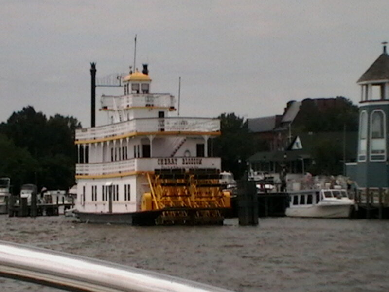 Cherry Blossom paddlewheel boat