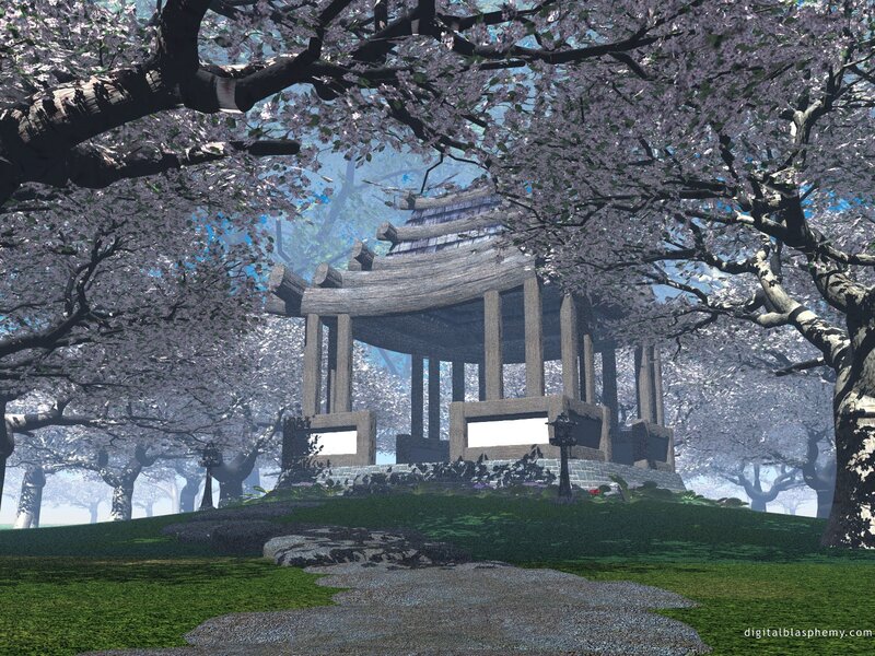 Cherry Blossom Pavilion — Green