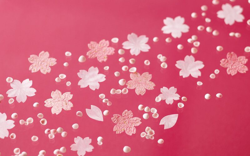 Cherry Blossom Petals — Pink, Calm
