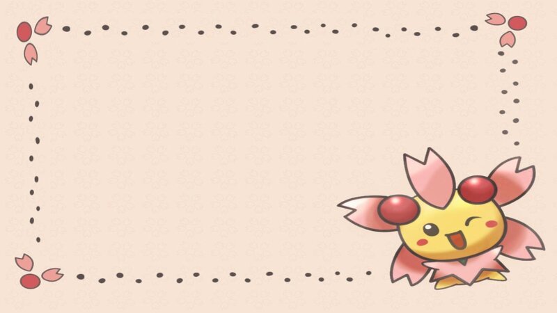 Cherry Blossom Pokémon Frame