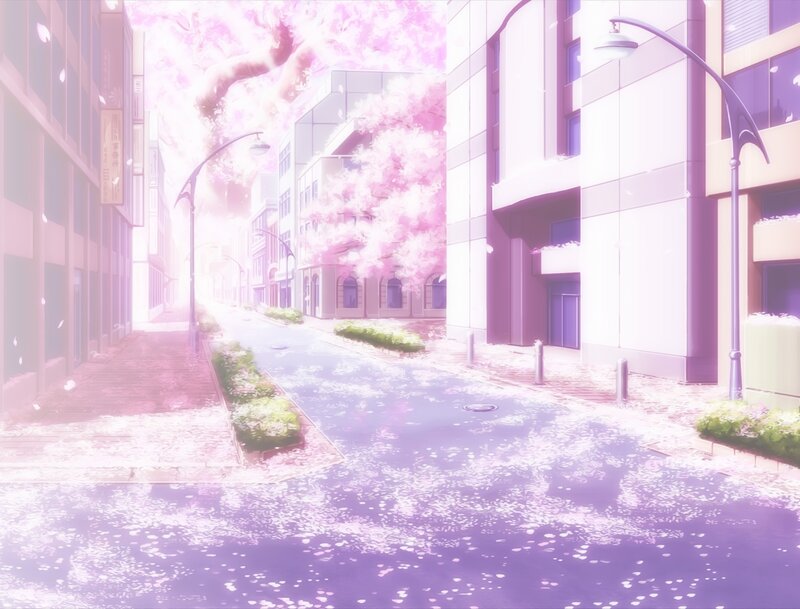 Cherry Blossom Street — Pink